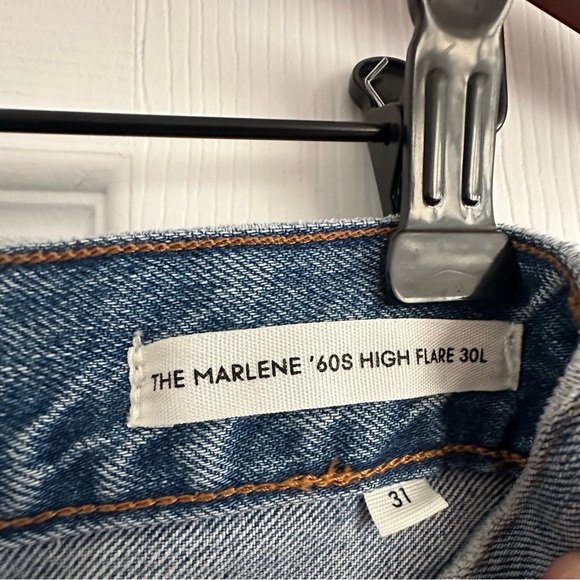 Denim Forum Marlene 60s Flare 31W 30L - Picture 4 of 5